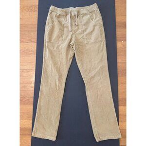Katin Cord Trails Corduroy Pant Size Large Men Brass Color Dark Brown